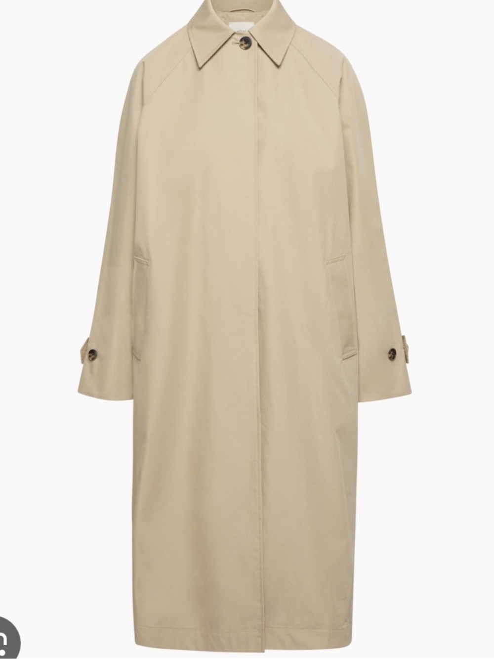 Aritzia Beige Diana Trench Coat - Picture 2 of 2